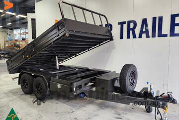 12X7 FLAT TOP TIPPER TRAILER 4.5 TONNE GVM