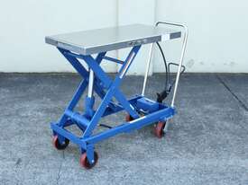 Air/Hydraulic Scissor Lift Cart. - picture2' - Click to enlarge