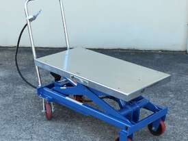 Air/Hydraulic Scissor Lift Cart. - picture6' - Click to enlarge