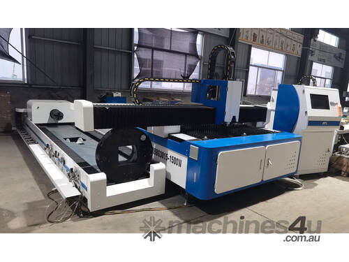 caption Farley EcoLASER 1.5x3m Plate + Pipe, 3KW Fiber Laser Machine