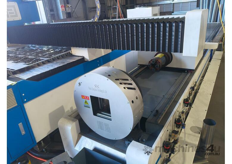 caption Farley EcoLASER 1.5x3m Plate + Pipe, 3KW Fiber Laser Machine
