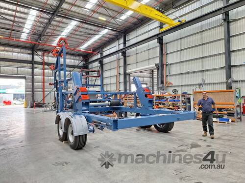 30 Ton Advanced Cable Trailer/Jinker -Safe and efficient deployment of of High Voltage Cable