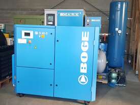  * Sold * BOGE S 40-3 30kw 40hp 415v 187CFM 8 BAR ROTARY SCREW 500 Hours Yr 2021 GERMANY  - picture0' - Click to enlarge