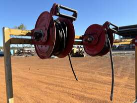 Bunded Oil Rack with Hose Reels - picture0' - Click to enlarge