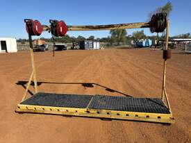 Bunded Oil Rack with Hose Reels - picture2' - Click to enlarge