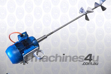 Flamingo 1.1kW High Speed Clamp-on Stirrer AU made, Contact parts SS.316