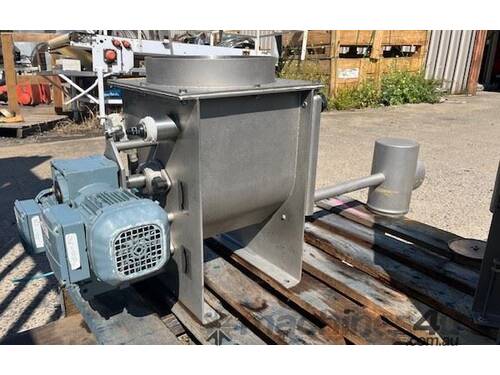 Stainless steel  screw feeder with mixer