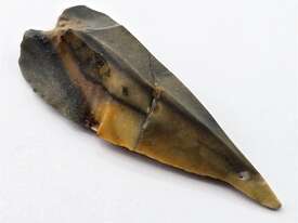 BRONZE AGE PREHISTORIC FLINT ARROWHEAD - picture0' - Click to enlarge