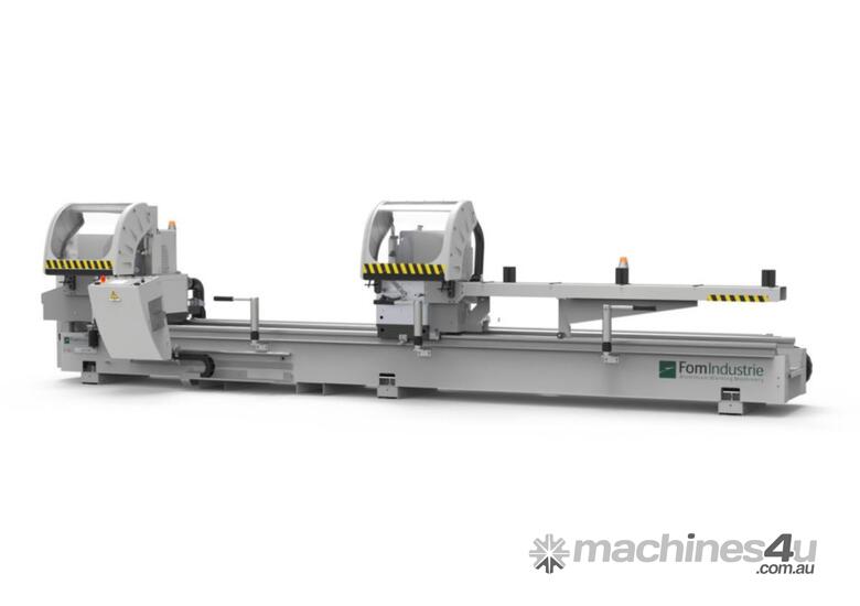 caption FOM Industrie BLITZ ALVA 500 Double Head Mitre Saw for Aluminium and PVC