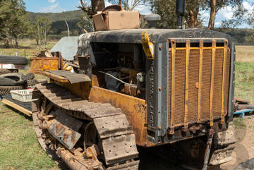 1937, Eisemann Magneto Caterpillar 22 Crawler Tractor