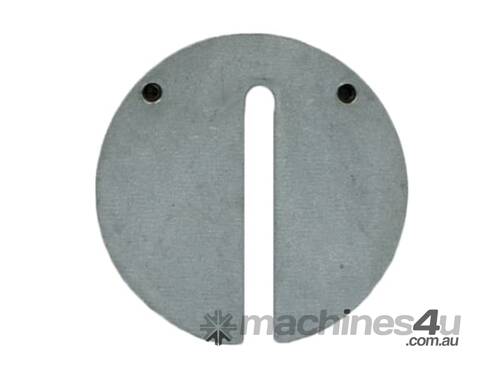 caption Rikon Universal Sacrificial Aluminium Bandsaw Table Insert 70mm (1Pce) suit Bandsaws
