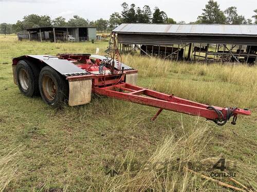 caption 2013 SHEPHARD TANDEM AXLE DOLLY