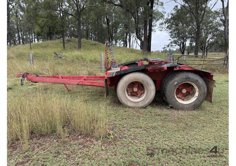 caption 2013 SHEPHARD TANDEM AXLE DOLLY