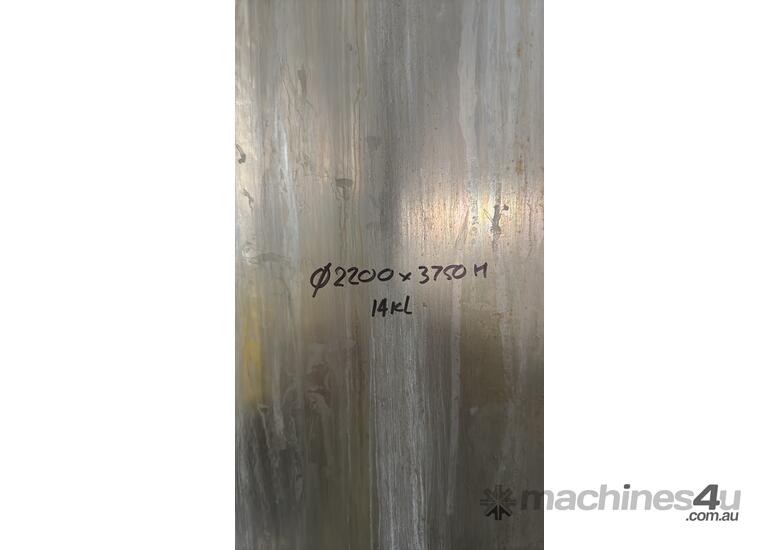  Stainless Steel Seed Fermenter tank 14kl Capacity 