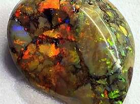 AUSTRALIAN BLACK OPAL SOLID  - picture0' - Click to enlarge