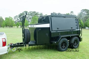 Trade King 8X5 Tradesman Trailer 3500 GVM Black