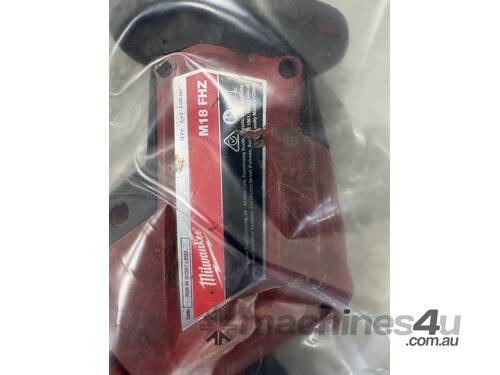 caption Milwaukee Rattle Gun & Reciprocating Saw (Police Lost & Stolen)