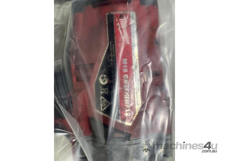 caption Milwaukee Rattle Gun & Reciprocating Saw (Police Lost & Stolen)