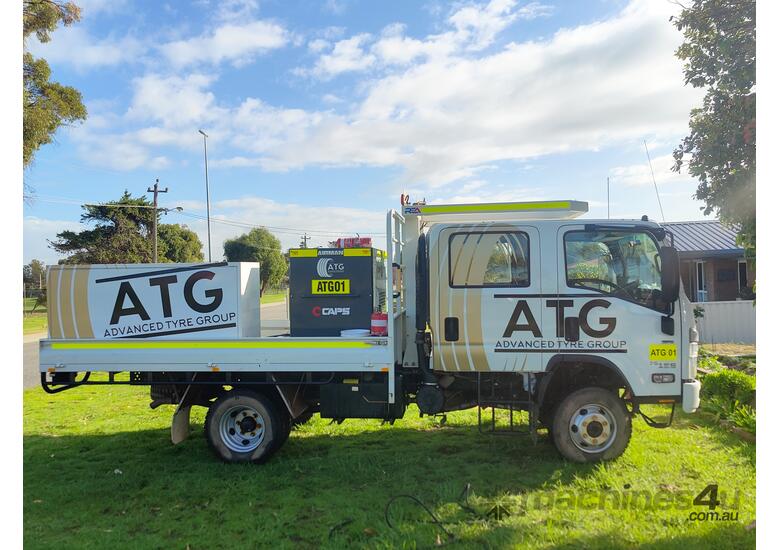 Isuzu NPS 300 (Mine Spec) with CAPS PDSF100SC Compressor and toolbox