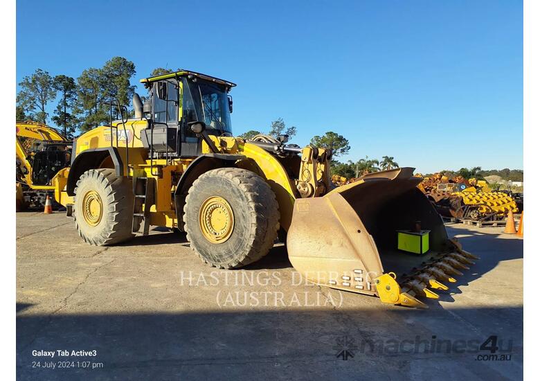 caption CAT 980-14 Wheel Loaders integrated Toolcarriers