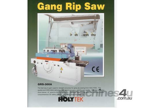 HOLYTEK Multi Rip Saw GRS-300A with lots of blades