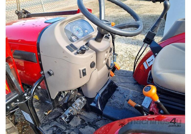 caption 2024 CASE IH FARMALL 35B ROPS TRACTOR