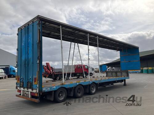 2008 Maxitrans ST3 Tri Axle Drop Deck Curtainside B Trailer