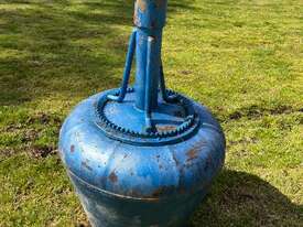 Cement mixer attachment for posthole digger that attaches onto a dingo - picture0' - Click to enlarge