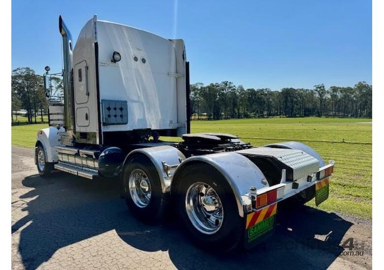 2007 Kenworth T904, Cat C15 with 0kms on reman engine, 18sp, 90T rated, - hydraulics