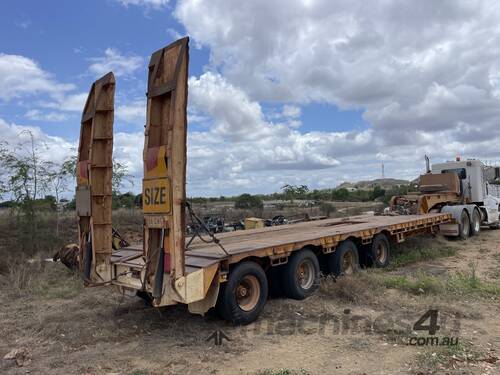 1986 Allison Trailers Quad Axle Low Loader