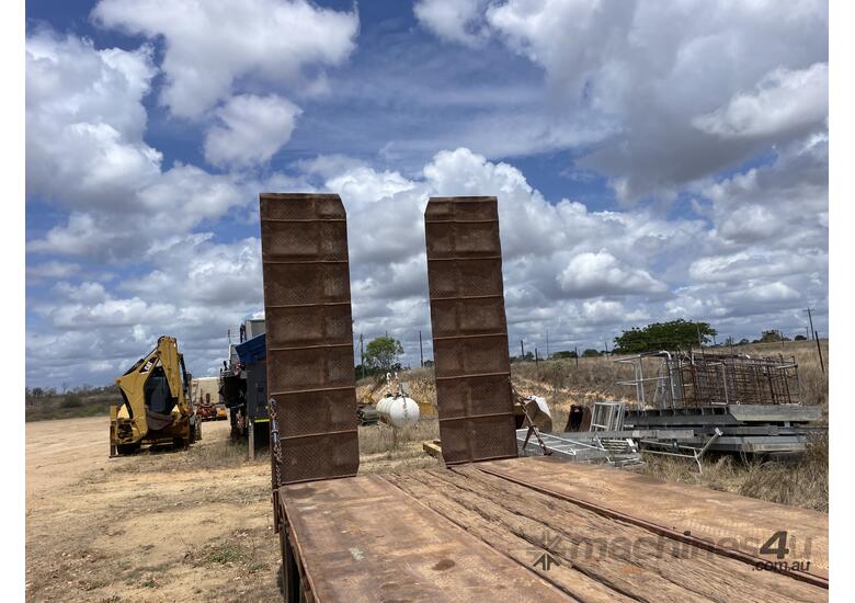 1986 Allison Trailers Quad Axle Low Loader