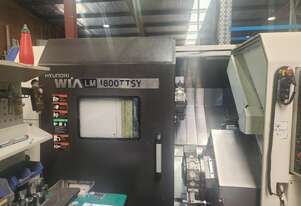 Hyundai WIA Twin Spindle and Twin Turret CNC with Y-axis