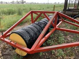 Kyabram Steel & Fabrication Tow Behind Multi Tyre Roller, Roller Width Approx 3000 mm  - picture1' - Click to enlarge