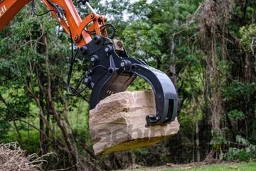 4.5 - 6.5T Excavator Hydraulic Log/Rock Grabs