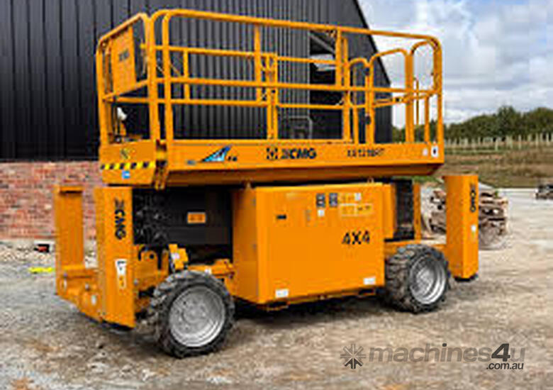 New 32ft Diesel Rough Terrain Scissor Lift - Aged Stock up to 40 discount off advertised prices image 2