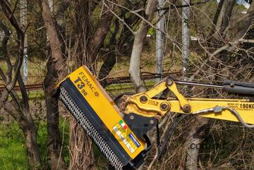 FEMAC T3-90 Flail Mower/Mulcher for 1.5-3.5T Excavators
