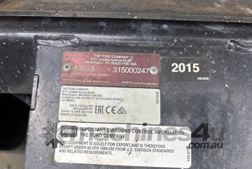 2015 Toro Multi Pro 5800D Boom Spray