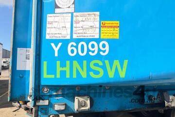 2007 Vawdrey ST3 Tri Axle Drop Deck Curtainside Trailer