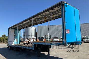 2007 Vawdrey ST3 Tri Axle Drop Deck Curtainside Trailer