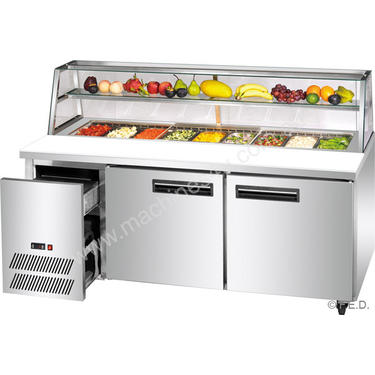 F.E.D. SCB/18 two large door DELUXE Sandwich Bar