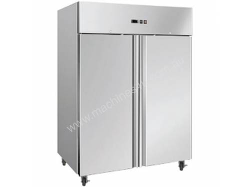 Bromic UF1300SDF Stainless Steel Solid Door Freezer - 1300 Litre