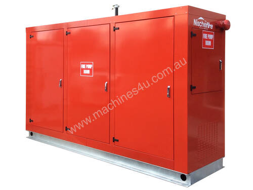 Nische Fire Canopy Enclosed Fire Protection Pump