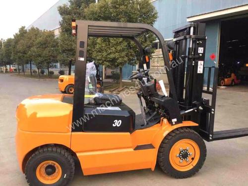 Agrison Forklift + 3.0T + 3 Stage Container Mast +