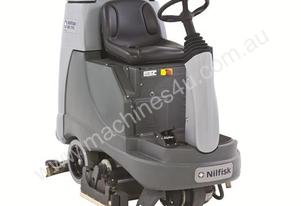 Nilfisk BR855 Ride on Battery powered Scrubber/Dryer