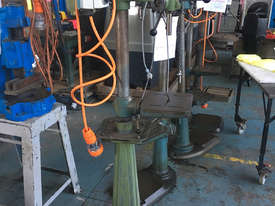 Waldown Drill Floor Mount Pedestal Drill 3 Phase 8SN Series III #4 - picture1' - Click to enlarge