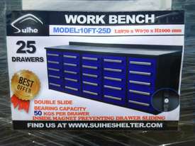 3.0m Work Bench/Tool Cabinet-6452-38 - picture0' - Click to enlarge