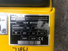 WACKER NEUSON BFS1350 20 INCH SAW - picture2' - Click to enlarge