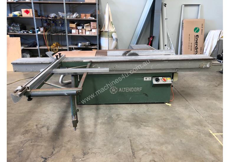caption Altendorf Panel Saw
