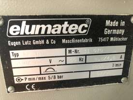 Elumatec Aluminium Saw  - ELUMATEC V Notch - picture1' - Click to enlarge