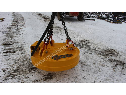 GRYB magnet for scrap metal for excavator